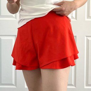 Zara Coral Shorts